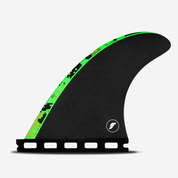 Dérives Thruster - John John FLORENCE signature Range - Honeycomb Neon Green - XS, FUTURES.