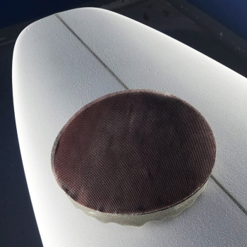 Velcro foam pad, Ø 200 mm, for abrasive discs - Flexipads