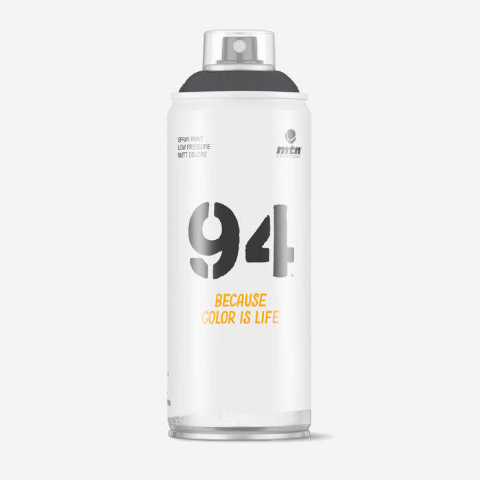Bombe de peinture Montana MTN 94 - Gris Loup, BOMBES DE PEINTURES MONTANA pour planches de surf - VIRAL Surf for shapers