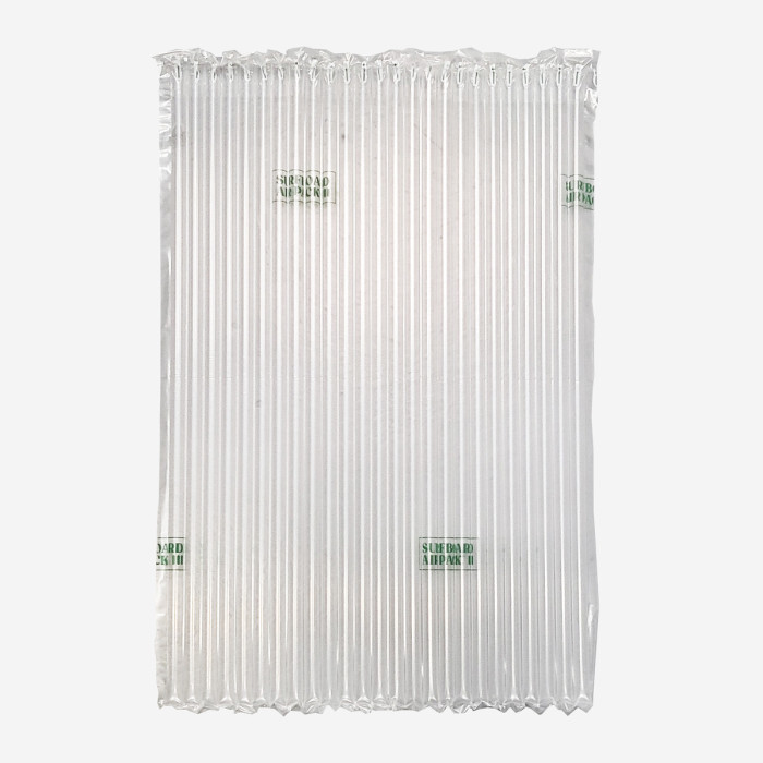 Inflatable air packaging for surfboards - Flat air sheet
