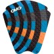 GRIP TAYLOR KNOX 3D Red Rays Teal Grey, para tablas de surf