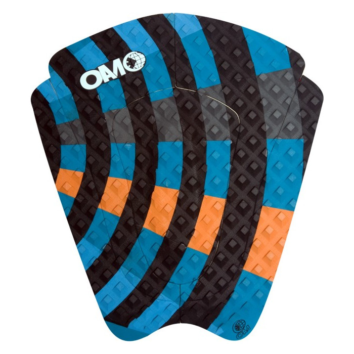 GRIP TAYLOR KNOX 3D Red Rays Teal Grey, para tablas de surf