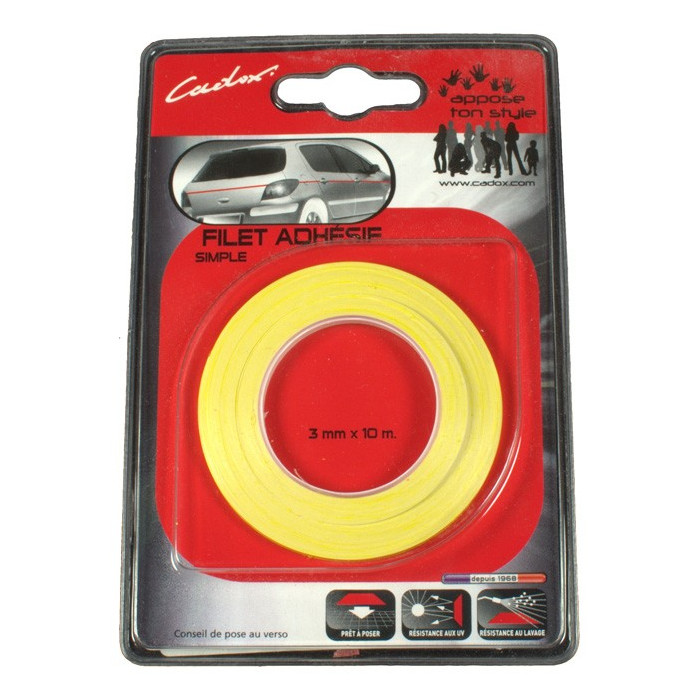 Adhesive Pinlines - width 3mm, RICE PAPERS, GLUES and others tools - VIRAL Surf for shapers