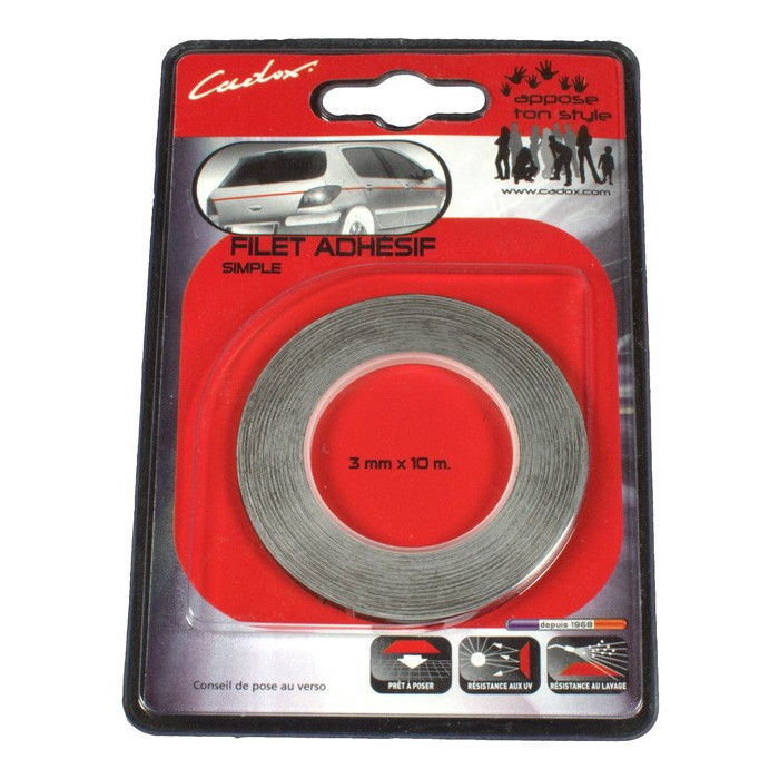 Adhesive Pinlines - width 3mm, RICE PAPERS, GLUES and others tools - VIRAL Surf for shapers