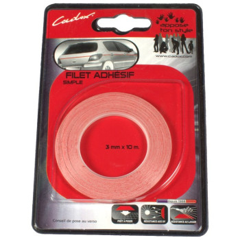 Adhesive Pinlines - width 3mm, RICE PAPERS, GLUES and others tools - VIRAL Surf for shapers