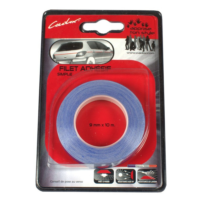 Adhesive Pinlines - width 9mm, RICE PAPERS, GLUES and others tools - VIRAL Surf for shapers