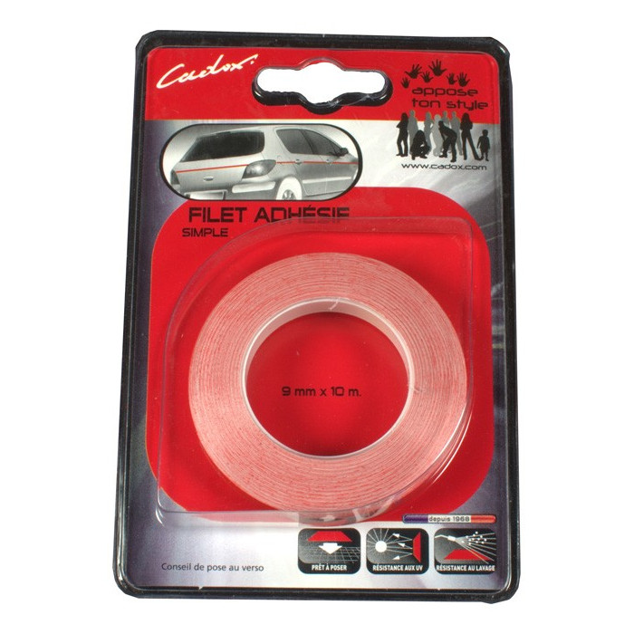 Adhesive Pinlines - width 9mm, RICE PAPERS, GLUES and others tools - VIRAL Surf for shapers