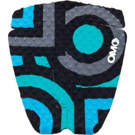 GRIP PAULO PRIETTO Square Circle Teal Blue, para tablas de surf