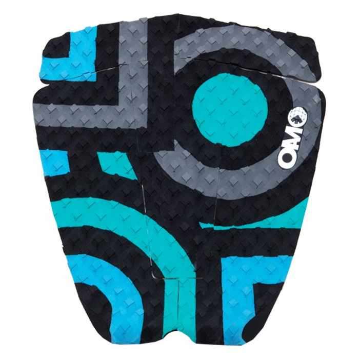 PAD PAULO PRIETTO Square Circle Teal Blue, surf grip