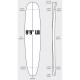 9'9'' LONGBOARD ARCTIC Foam - LONGBOARD - Pain de mousse pour la fabrication de planche de surf - VIRAL Surf for shapers