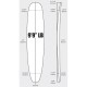9'9'' LONGBOARD ARCTIC Foam - LONGBOARD - Surfboard blank for shaping - VIRAL Surf for shapers