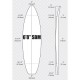 6'8'' SBM Shortboard ARCTIC Foam - SHORTBOARD - Pain de mousse pour la fabrication de planche de surf - VIRAL Surf for shapers