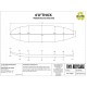 EPS 6'8'' THICK - Marko Foam surfboard blank - 6'8,75'' x 21,75'' x 3,3''