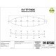 EPS 6'4'' THICK  - Marko Foam surfboard blank - 6'4'' x 21,63'' x 3,37''
