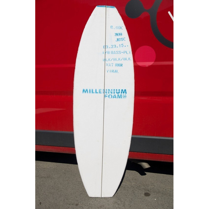 Surfboard blank for Fish & Egg shaping - Millennium Foam - MF60_DE_BBB