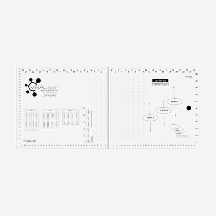 Shaper's Layout Square, VIRAL Surf