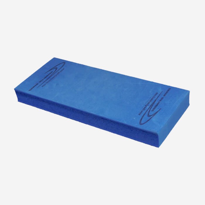 4.5 IN X 11 IN FOAM SHAPING PAD (BLUE) - ABRASIVES for surfboard