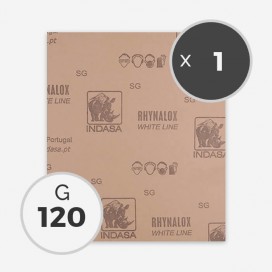 120 GRIT SANDPAPER (1 SHEET)