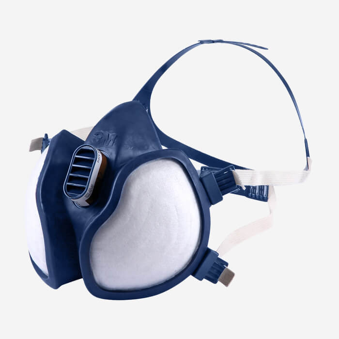 Masques respiratoires contre la poussière, les gaz et les vapeurs