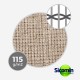 Tissu de lin taffeta 115 gr/m² - largeur 81,50 cm, SICOMIN