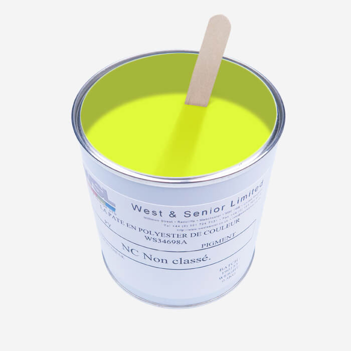 Fluorescent Yellow tint pigment