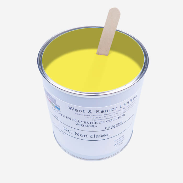 Pigment translucide couleur Jaune