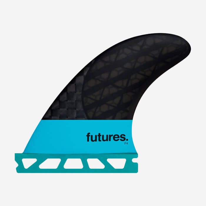 Dérives Thruster - VII F4 Blackstix 3.0 Turquoise / Carbon, FUTURES.