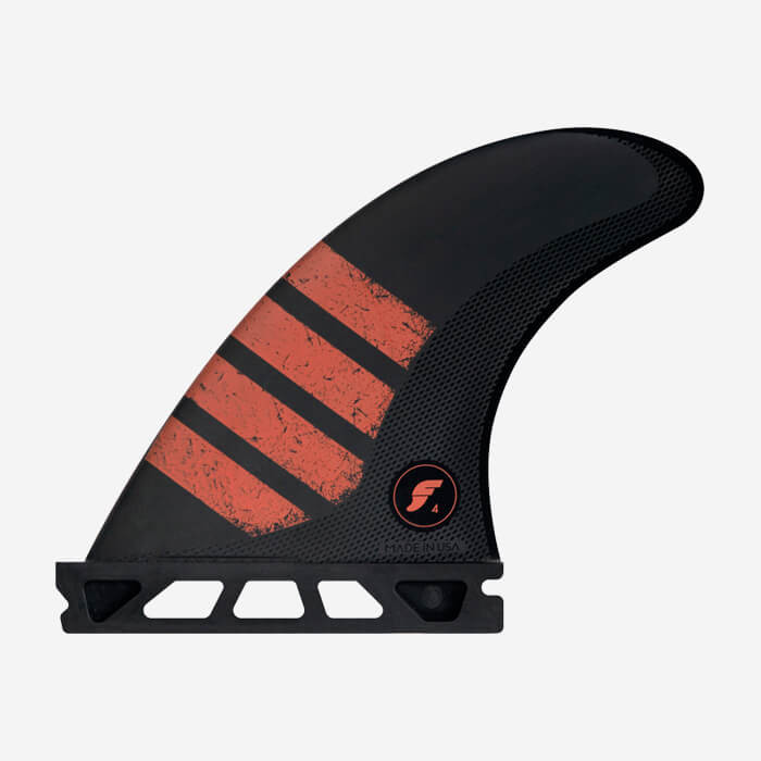 Dérives Thruster - F4 ALPHA series Carbon Red Thruster Set - taille S, FUTURES.