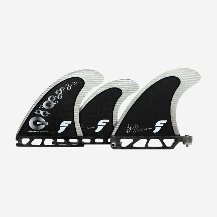 Dérives SUP 5-fins - GMAC Garett MCNAMARA carbon & texalium, FUTURES.