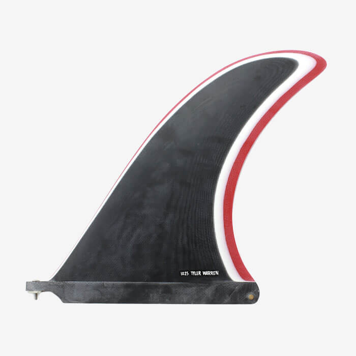 Captain Fin Co Cc Tracker 10 Longboard Fin Clear Bag Captain Fin