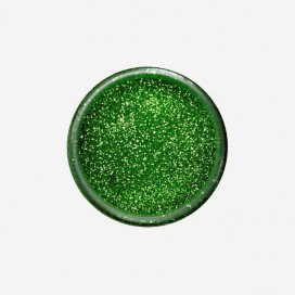 1/2 oz (14 gr) Lentejuelas verde almendra brillante (tamana 0,008", 0,2 mm)