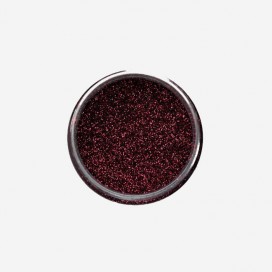 1/2 oz (14 gr) brilliant red Bordeaux Glitter (size 0,008", 0,2 mm)
