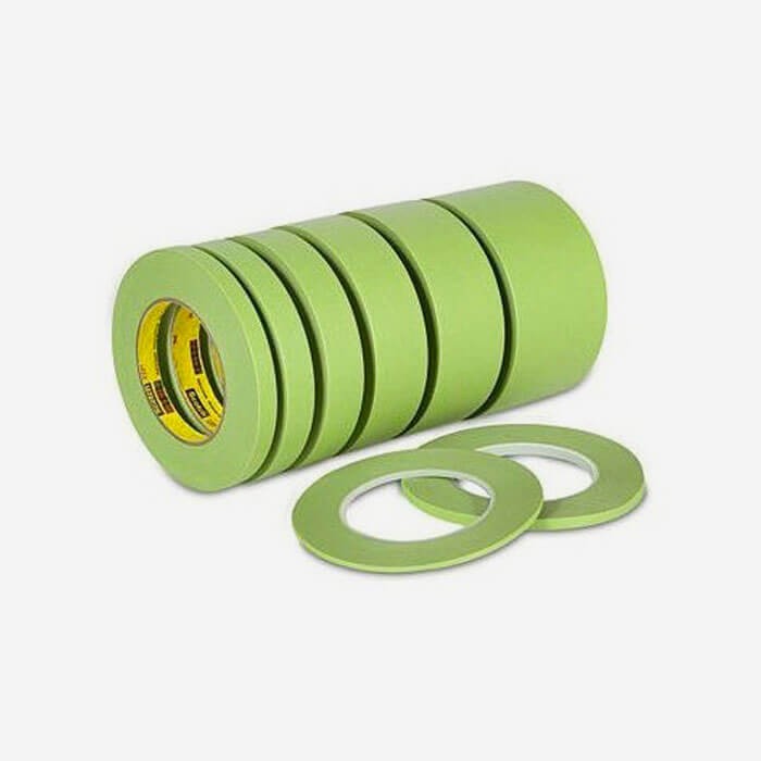 Performance Masking Green Tape 233+ : Largeur - 1/2 (12mm), 3M