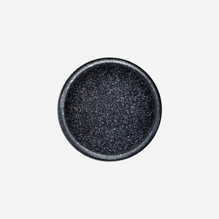 1/2 oz (14 gr) Paillettes anthracite brillant (taille 0,008", 0,2 mm)