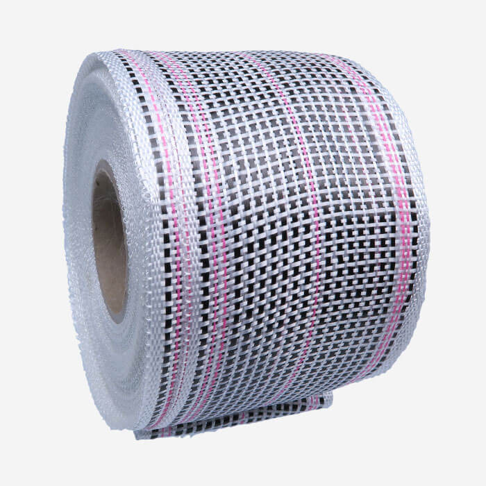 Banda de refuerzo carbono y fibra de vidrio - hilos de color rosa
