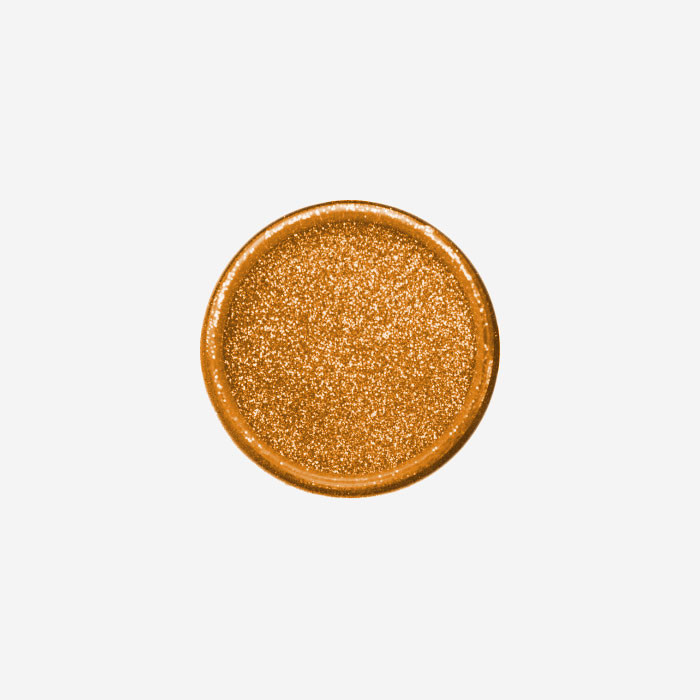 1/2 oz (14 gr) Paillettes orange fluo (taille 0,008", 0,2 mm)
