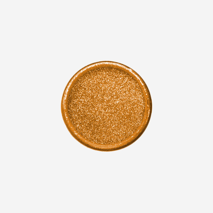 1/2 oz (14 gr) Paillettes orange fluo (taille 0,008", 0,2 mm)