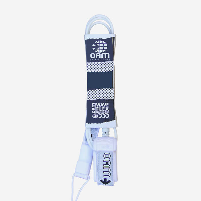 COMP LEASH 6'' - Blanc / Blanc