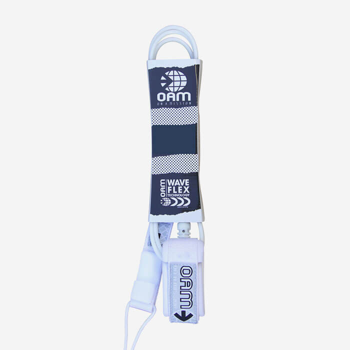 INVENTO 5'5'' Super Comp - Blanco leash - para tablas de surf