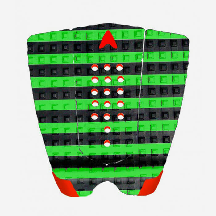 Pad surf - Danny Fuller - 3 pièces - noir et vert, ASTRODECK