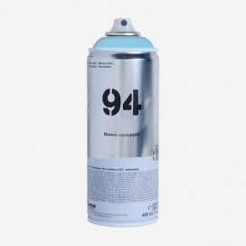 Bombe de peinture MTN 94 Bleu Hydra - 400ml, MONTANA