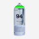 Bombe de peinture MTN 94 Vert Fluorescent - 400ml, MONTANA