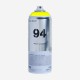 Bombe de peinture MTN 94 Jaune Fluorescent - 400ml, MONTANA