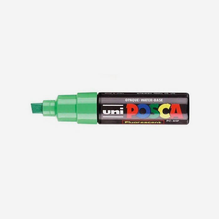 Posca Paint Marker, Fluorescent, Broad, PC-8K