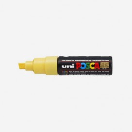 YELLOW POSCA PAINT MARKER (8mm wide chisel tip)