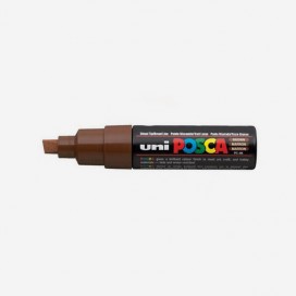 BROWN POSCA PAINT MARKER (8mm wide chisel tip)