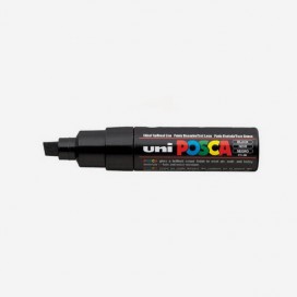 BLACK POSCA PAINT MARKER (8mm wide chisel tip)