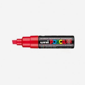 RED POSCA PAINT MARKER (8mm wide chisel tip)