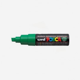 BRIGHT GREEN POSCA PAINT MARKER (8mm wide chisel tip)