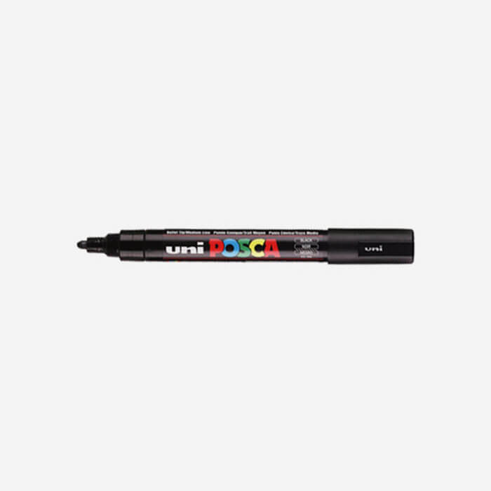 Dynamiek Blind Vorming BLACK POSCA PAINT MARKER (2 5mm medium point), POSCA PENS for surfboards  decoration - VIRAL Surf for shapers